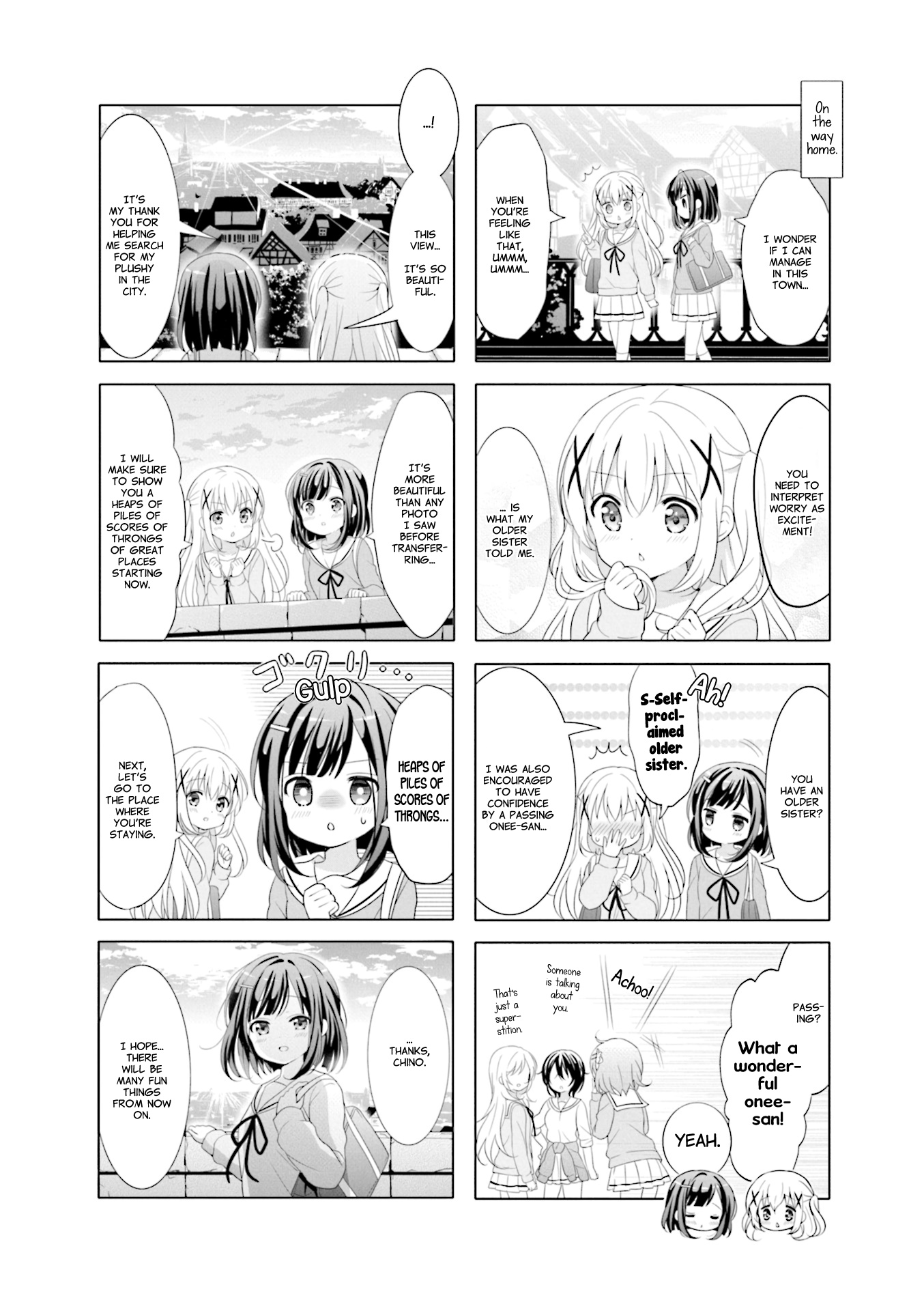 Gochuumon Wa Usagi Desu Ka? - Vol.9 Chapter 119: Fuyu In Wondertown