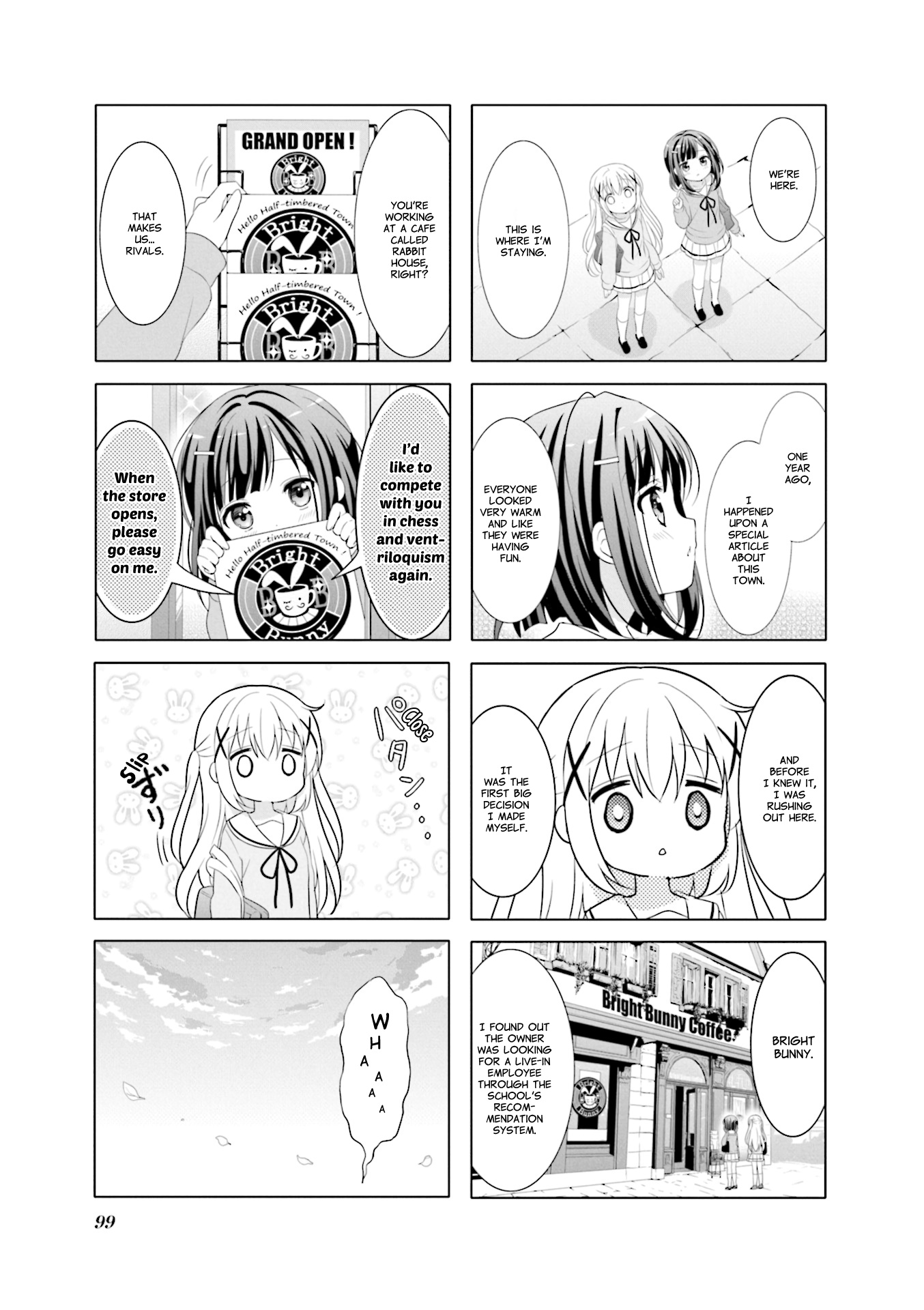 Gochuumon Wa Usagi Desu Ka? - Vol.9 Chapter 119: Fuyu In Wondertown