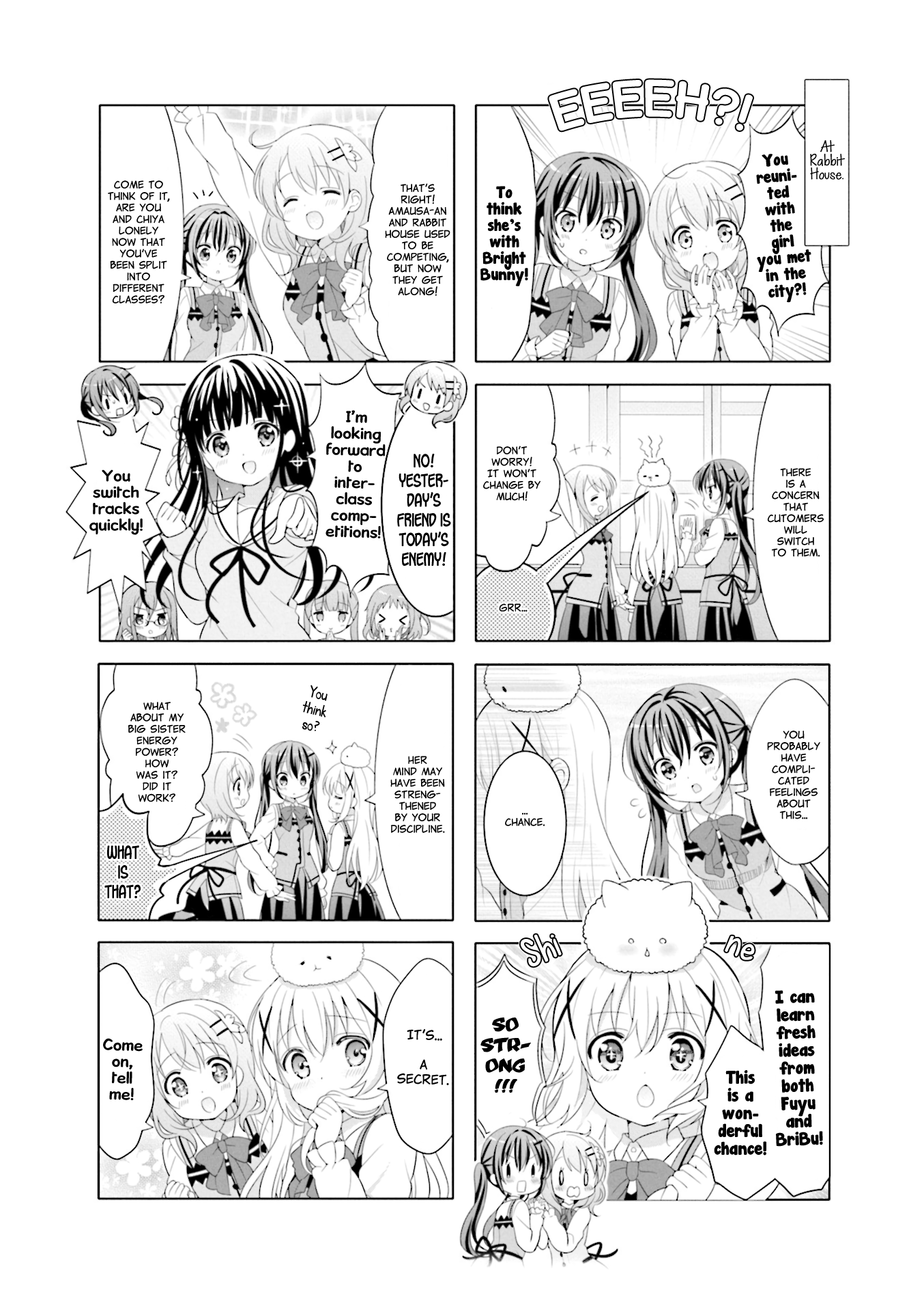 Gochuumon Wa Usagi Desu Ka? - Vol.9 Chapter 119: Fuyu In Wondertown