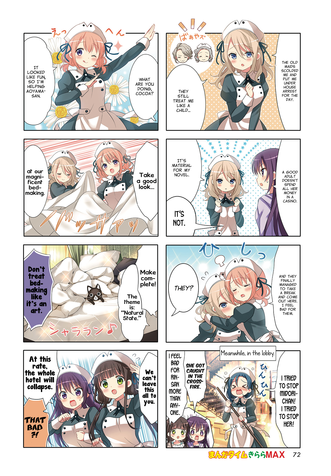 Gochuumon Wa Usagi Desu Ka? - Vol.9 Chapter 108: Spinning Melancholic Afternoon