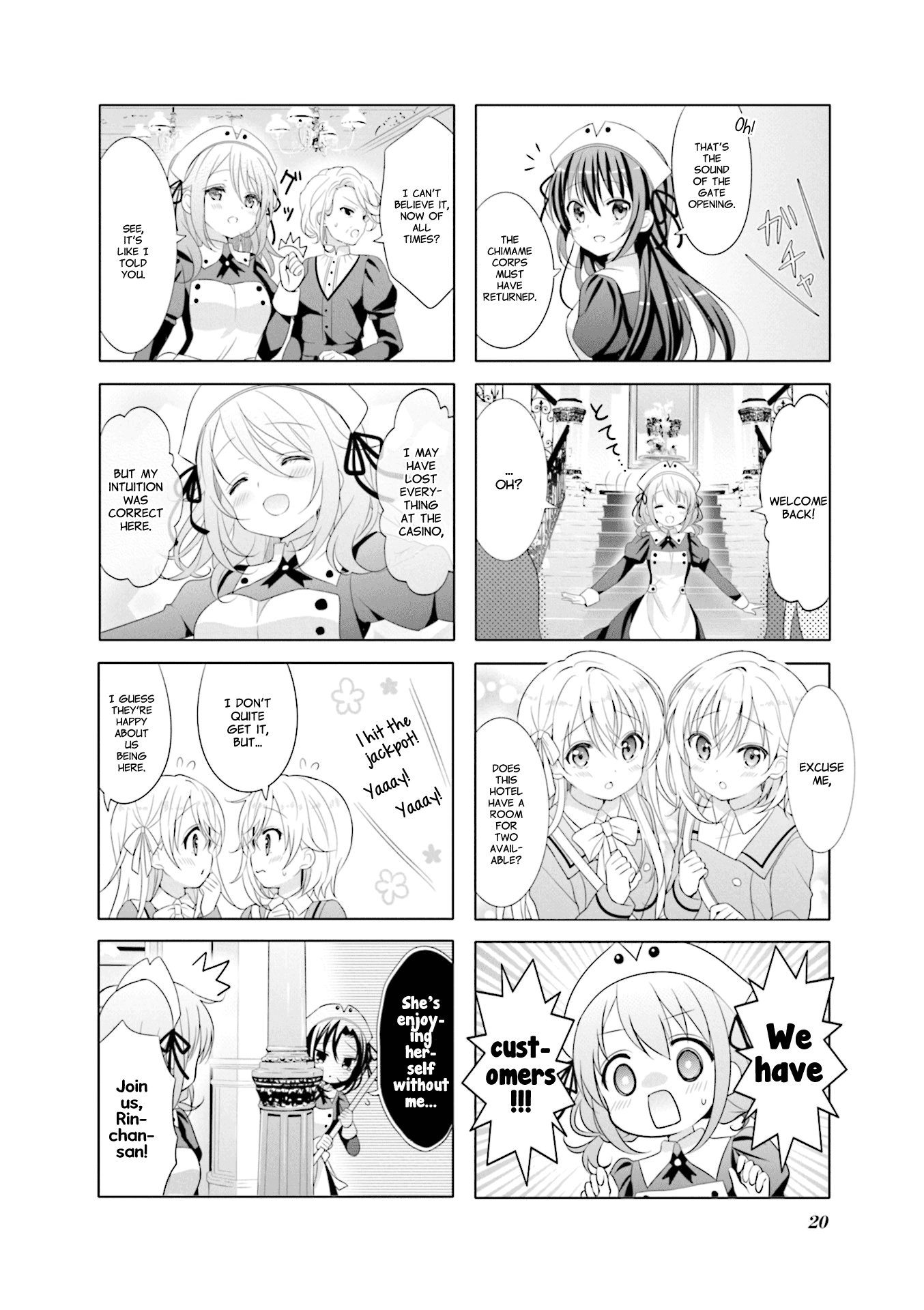 Gochuumon Wa Usagi Desu Ka? - Vol.9 Chapter 108: Spinning Melancholic Afternoon