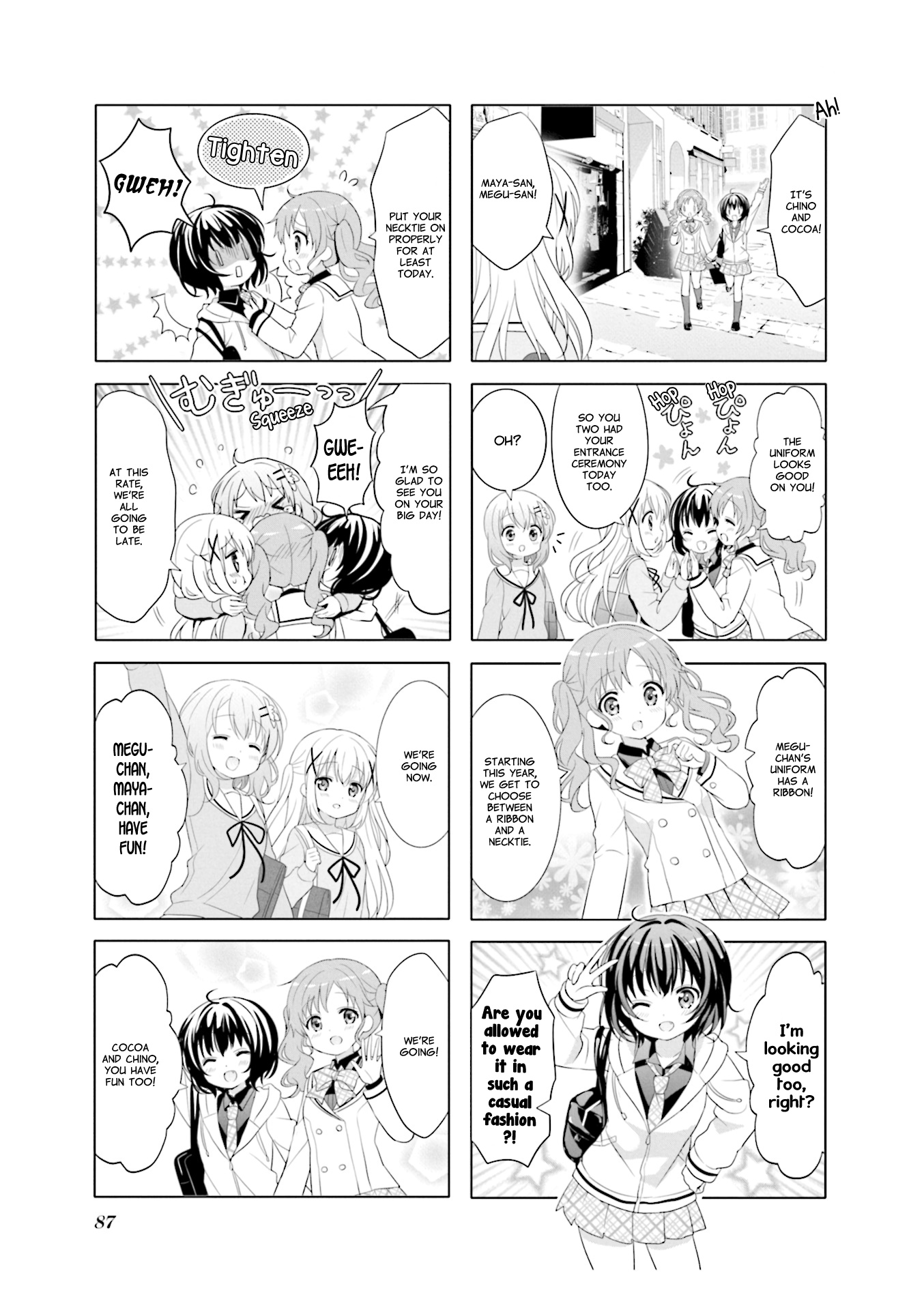 Gochuumon Wa Usagi Desu Ka? - Vol.9 Chapter 118: Is The Order A Cat?