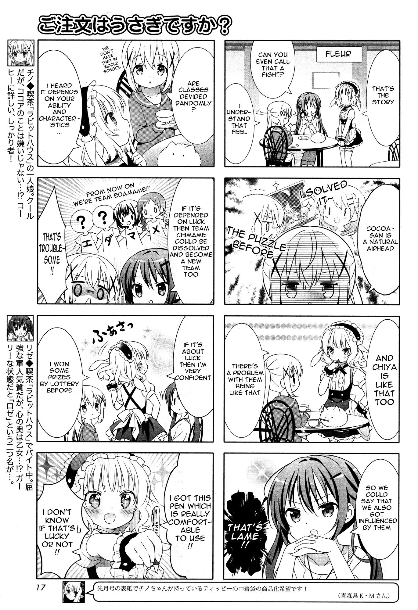 Gochuumon Wa Usagi Desu Ka? - Vol.4 Chapter 8