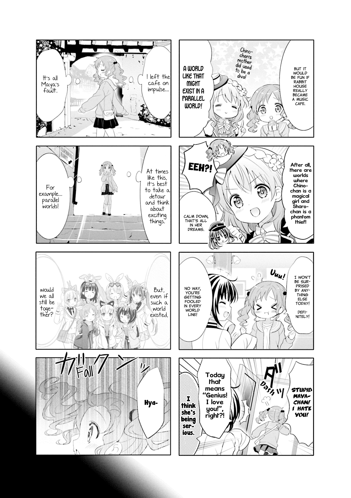 Gochuumon Wa Usagi Desu Ka? - Vol.9 Chapter 116: Clockwork Rabbit