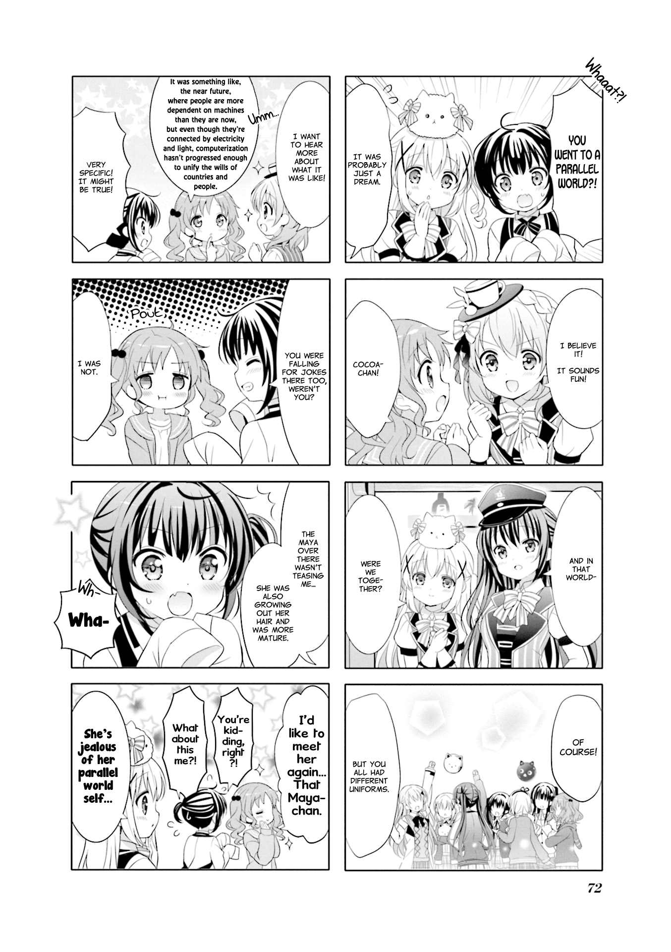 Gochuumon Wa Usagi Desu Ka? - Vol.9 Chapter 116: Clockwork Rabbit