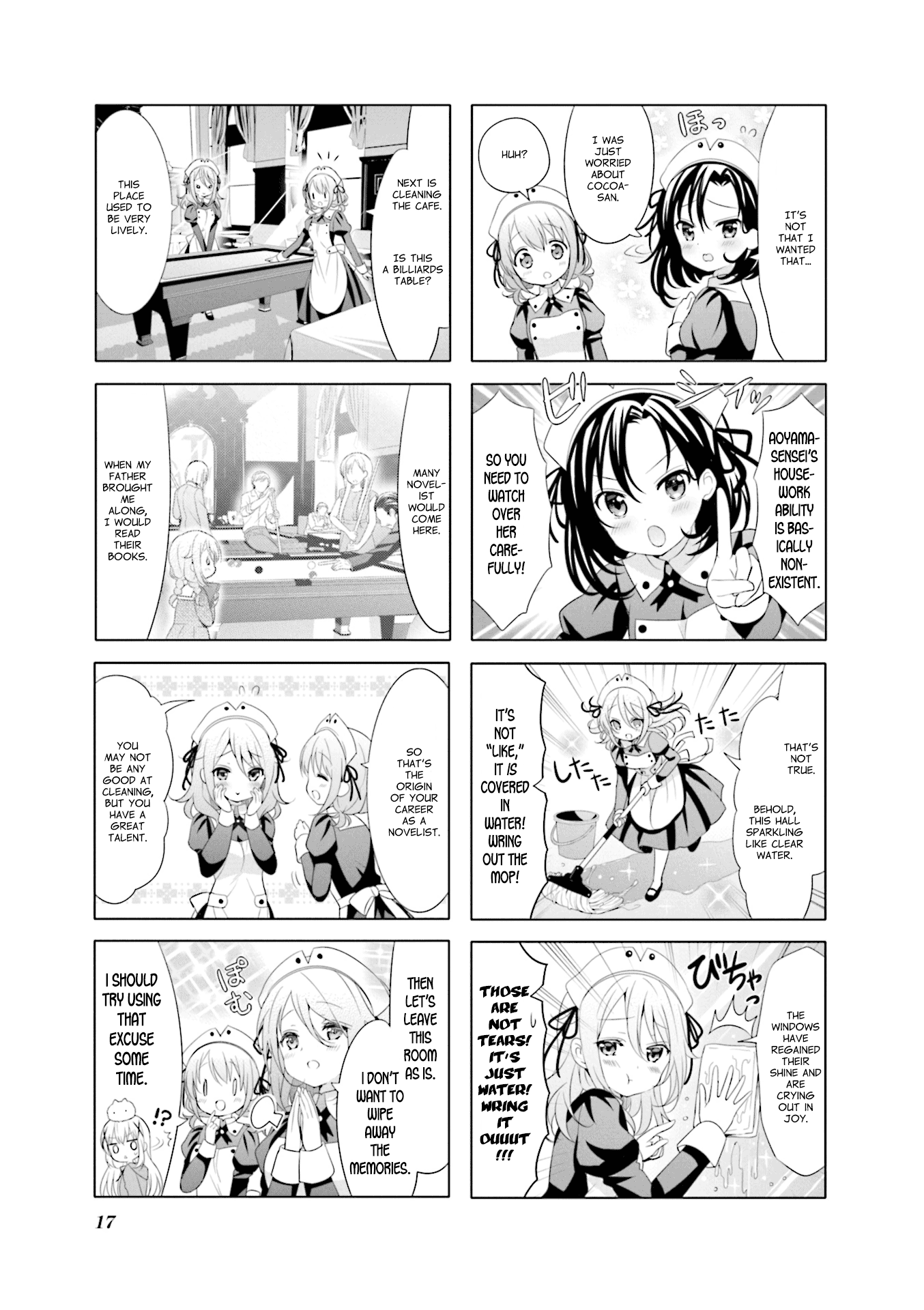 Gochuumon Wa Usagi Desu Ka? - Vol.9 Chapter 110: Spinning Melancholic Afternoon