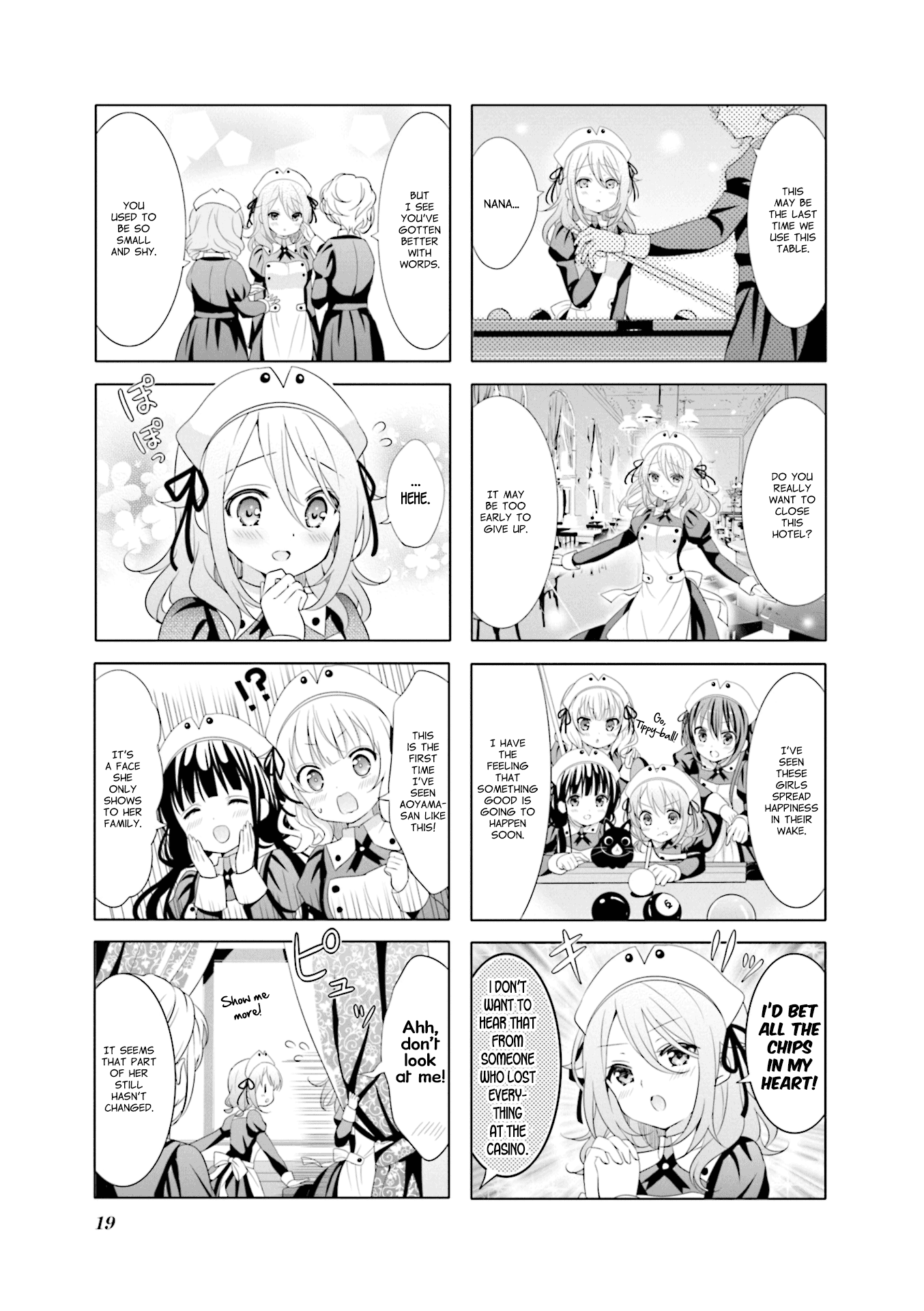 Gochuumon Wa Usagi Desu Ka? - Vol.9 Chapter 110: Spinning Melancholic Afternoon