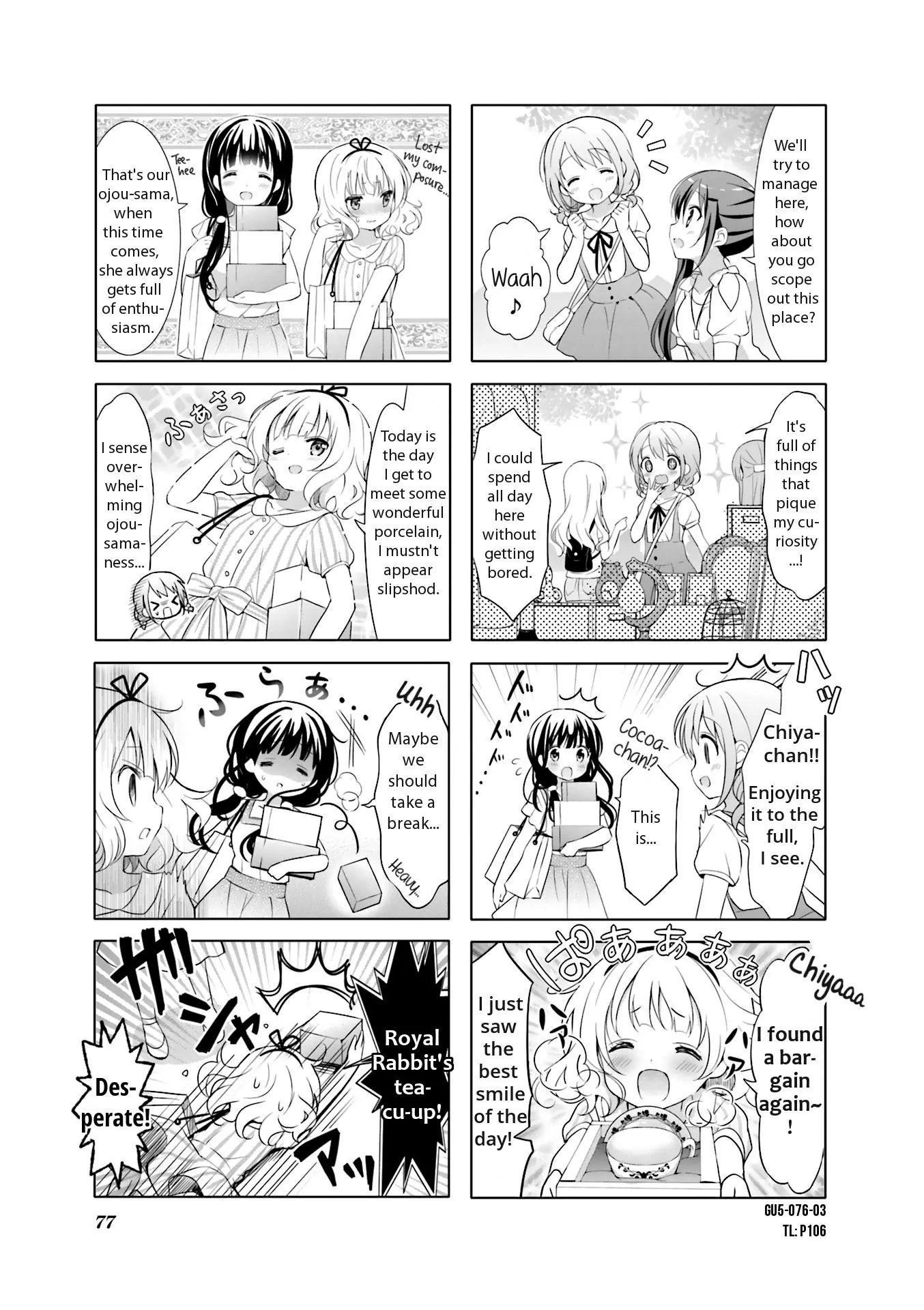 Gochuumon Wa Usagi Desu Ka? - Vol.5 Chapter 9