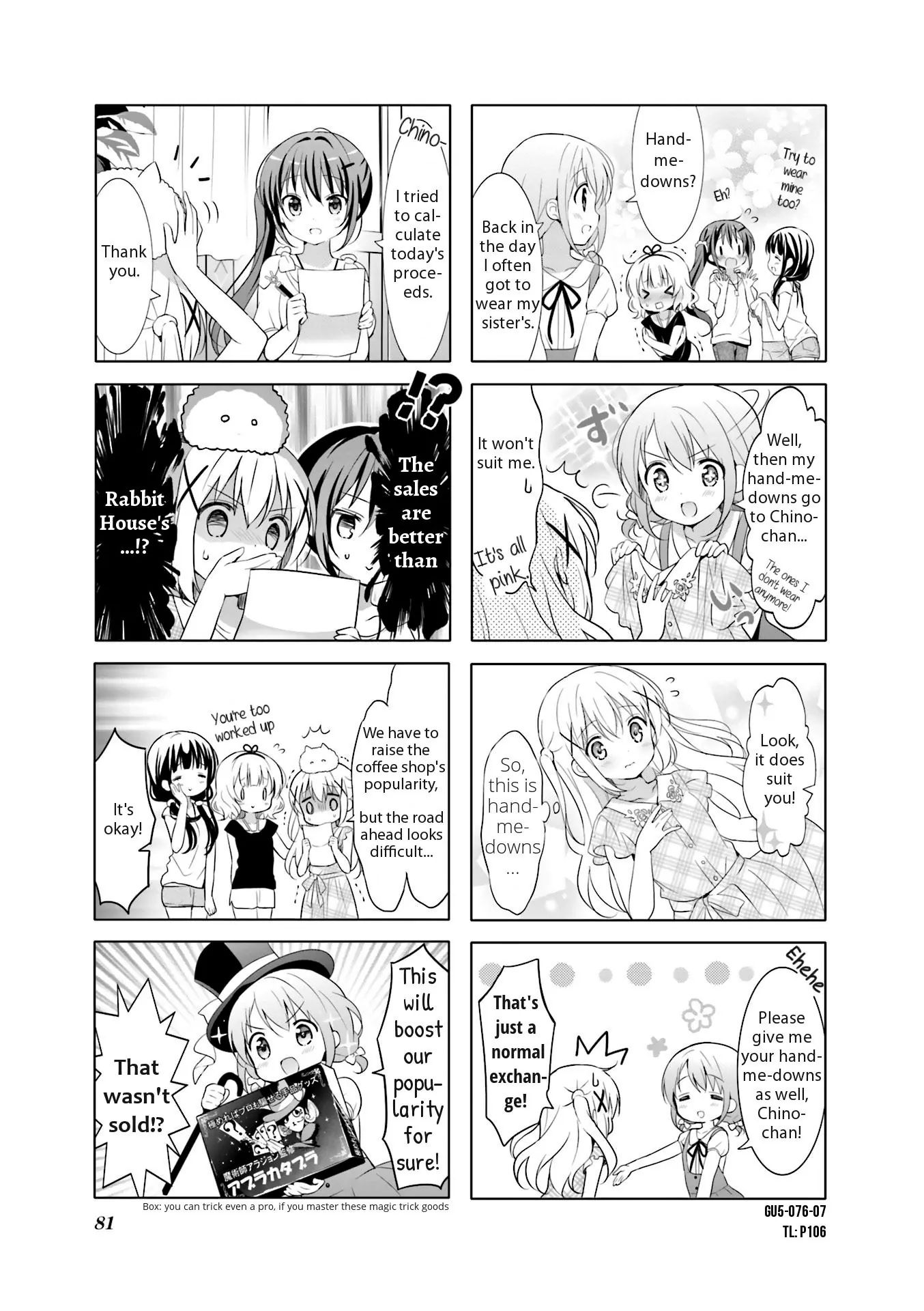 Gochuumon Wa Usagi Desu Ka? - Vol.5 Chapter 9