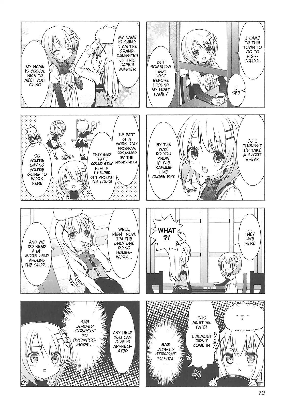 Gochuumon Wa Usagi Desu Ka? - Vol.1 Chapter 1