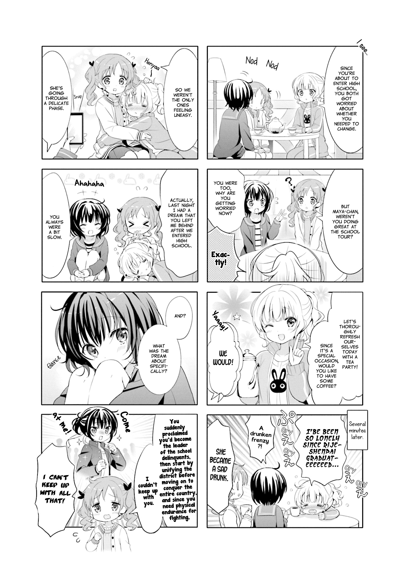 Gochuumon Wa Usagi Desu Ka? - Vol.9 Chapter 117: Little*Treasure*Hunt