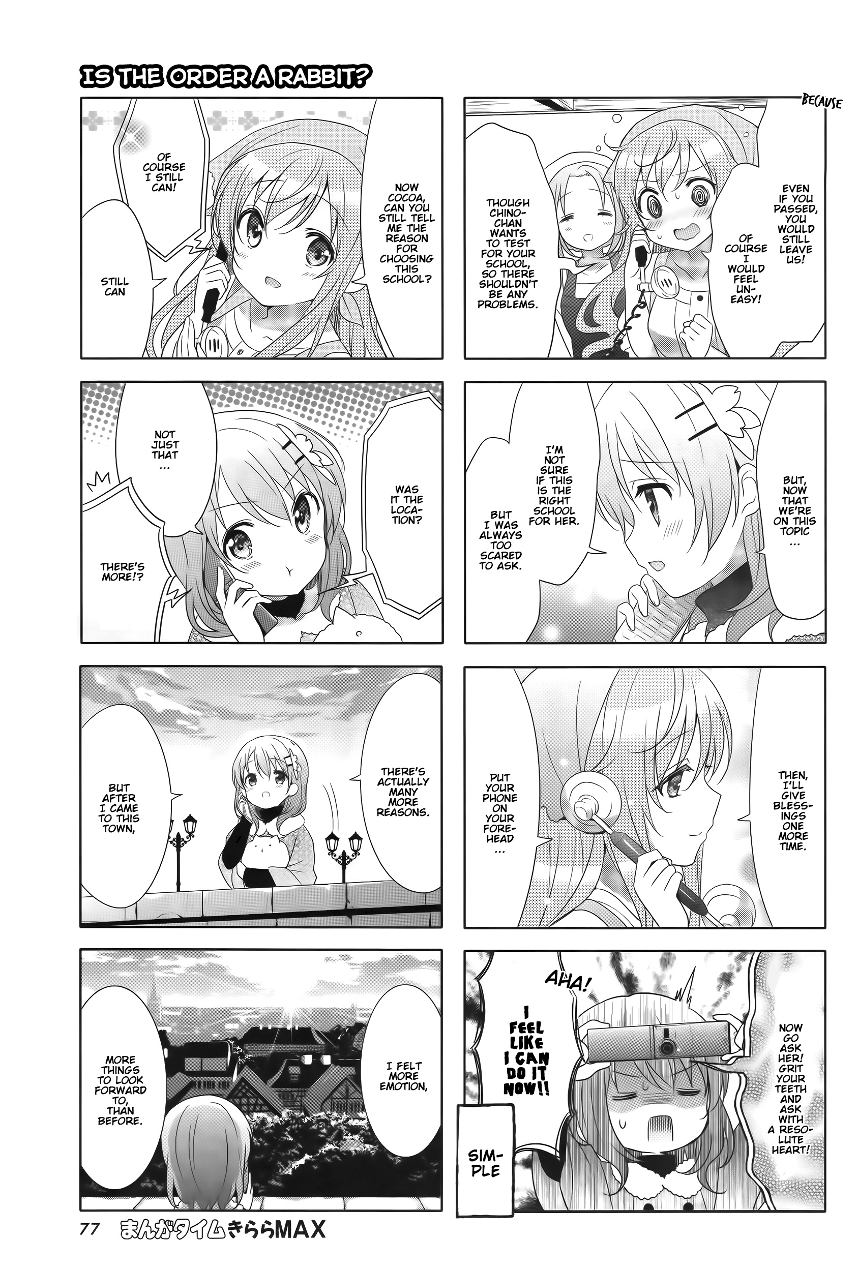 Gochuumon Wa Usagi Desu Ka? - Vol.7 Chapter 9