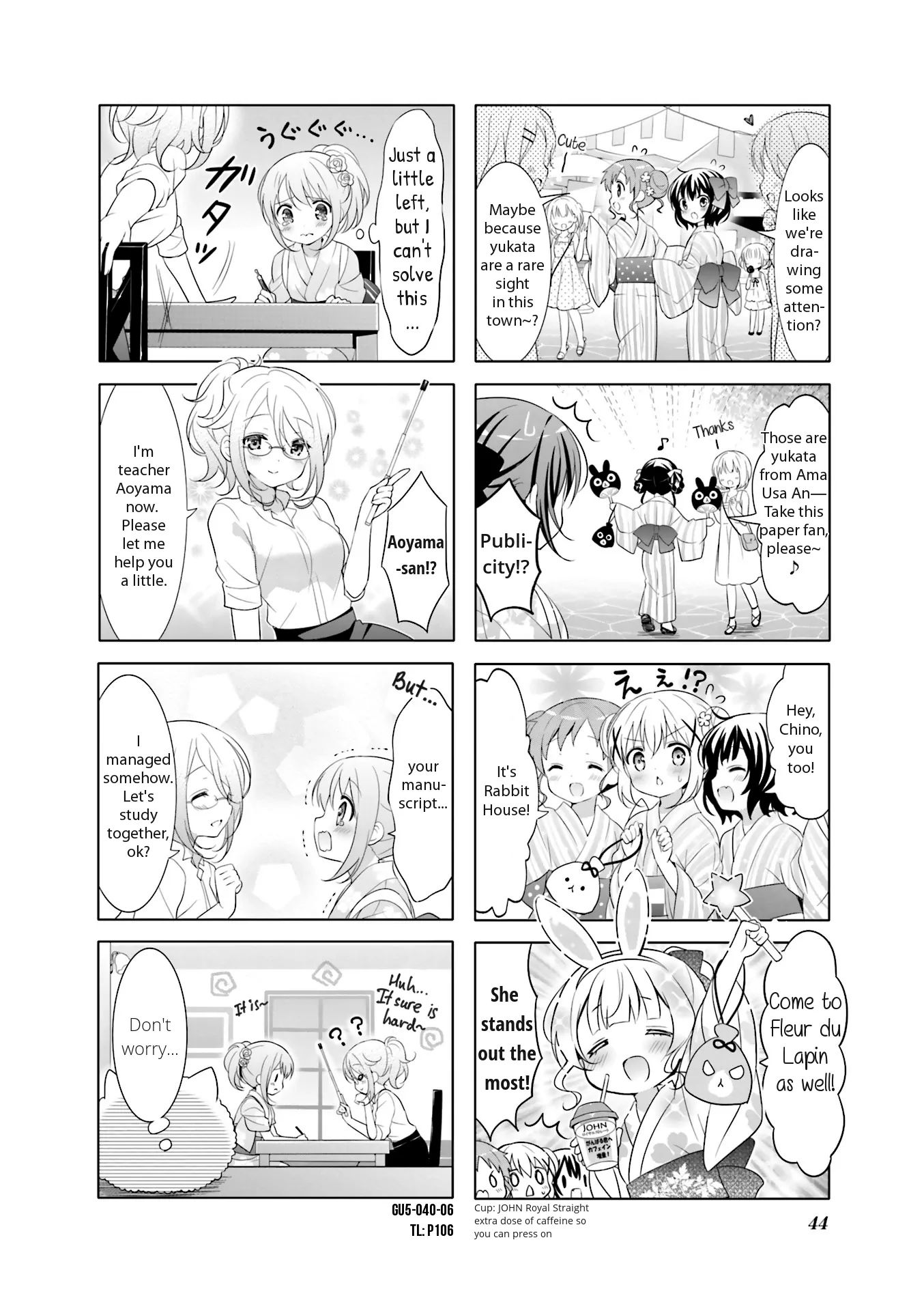 Gochuumon Wa Usagi Desu Ka? - Vol.5 Chapter 5