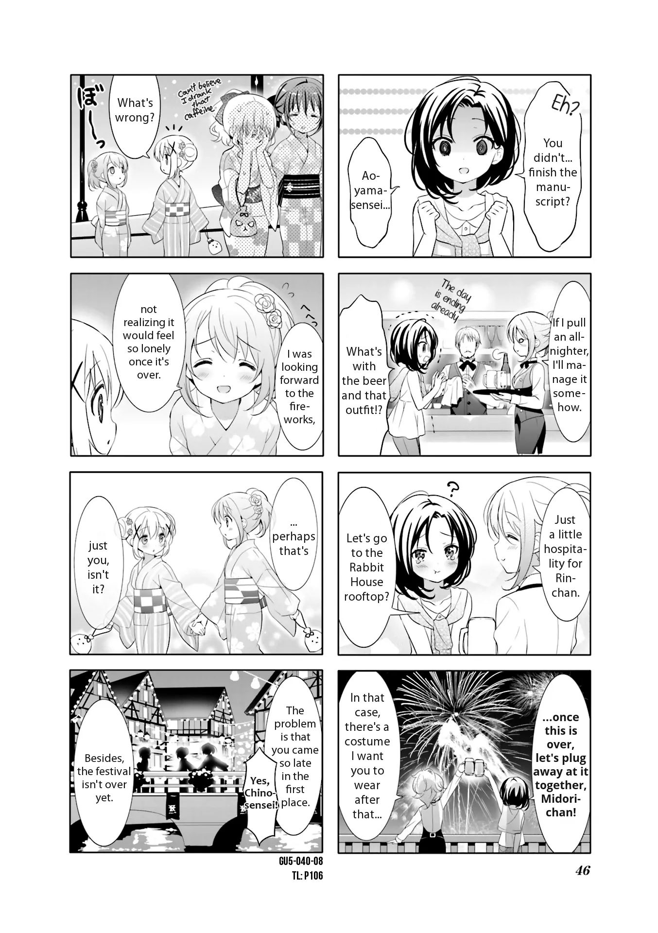 Gochuumon Wa Usagi Desu Ka? - Vol.5 Chapter 5