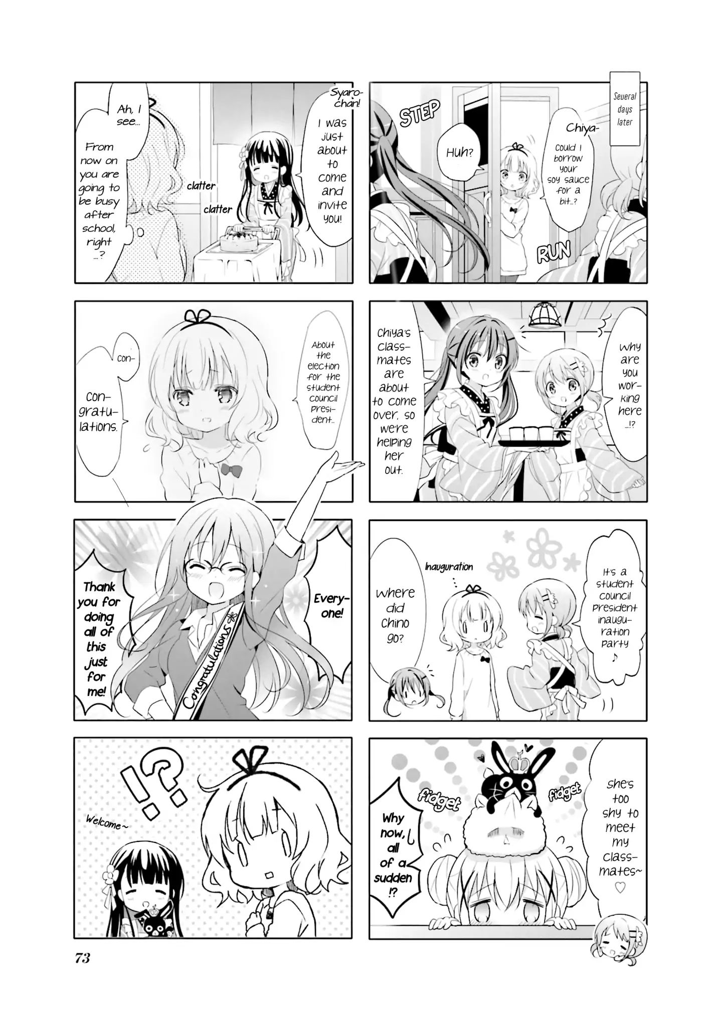 Gochuumon Wa Usagi Desu Ka? - Vol.6 Chapter 8