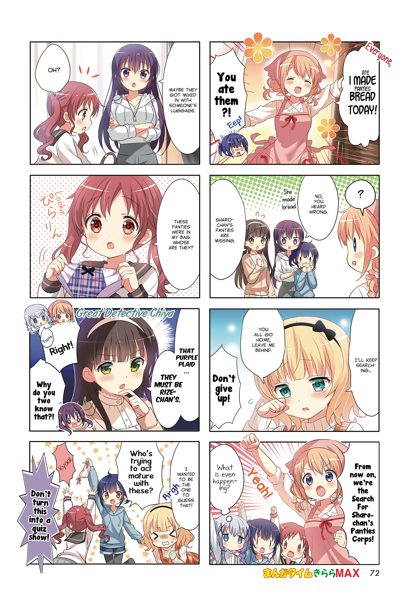 Gochuumon Wa Usagi Desu Ka? - Vol.9 Chapter 113: Waai Waai Try