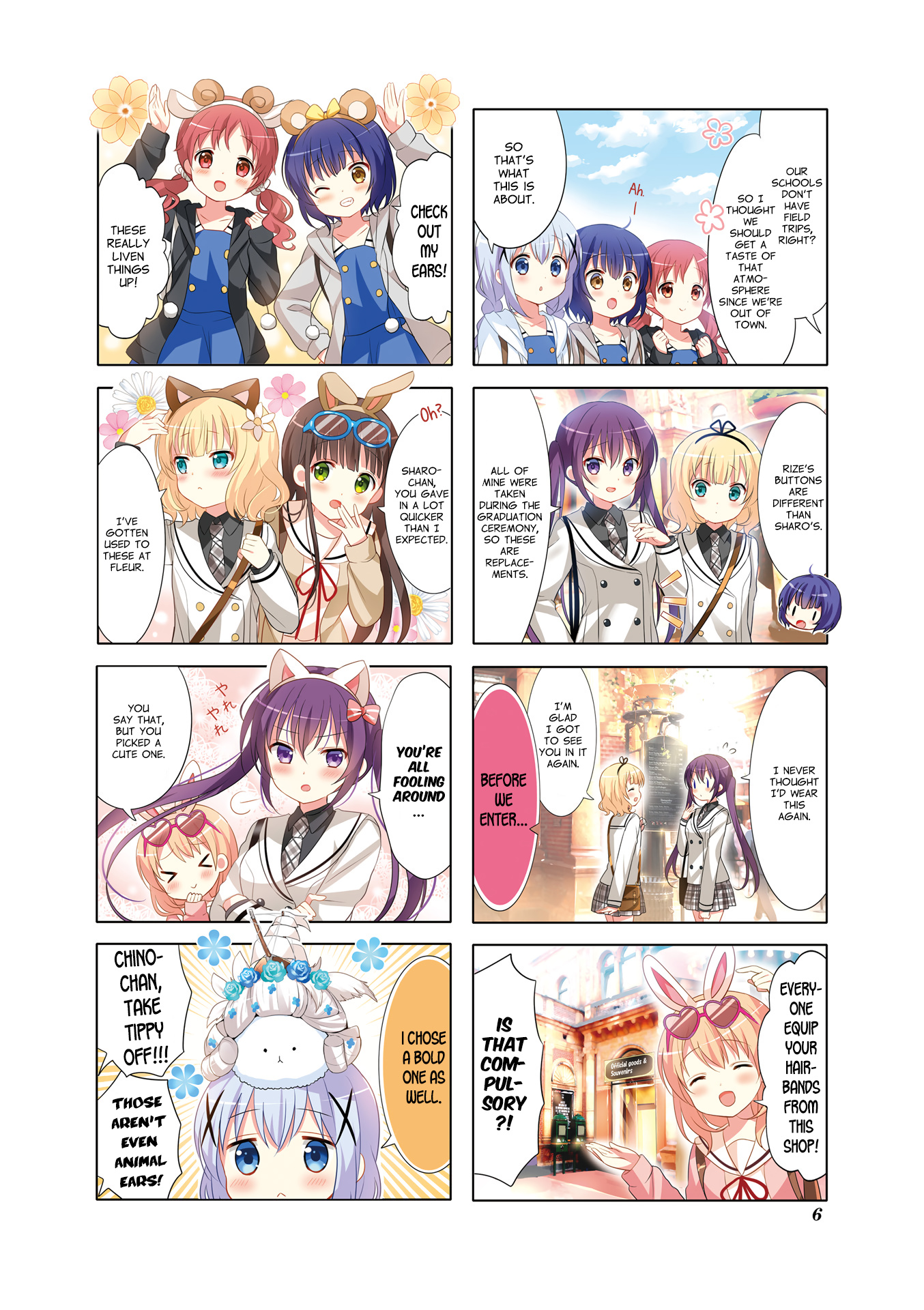 Gochuumon Wa Usagi Desu Ka? - Vol.9 Chapter 109: Treasure Box Roller Coaster