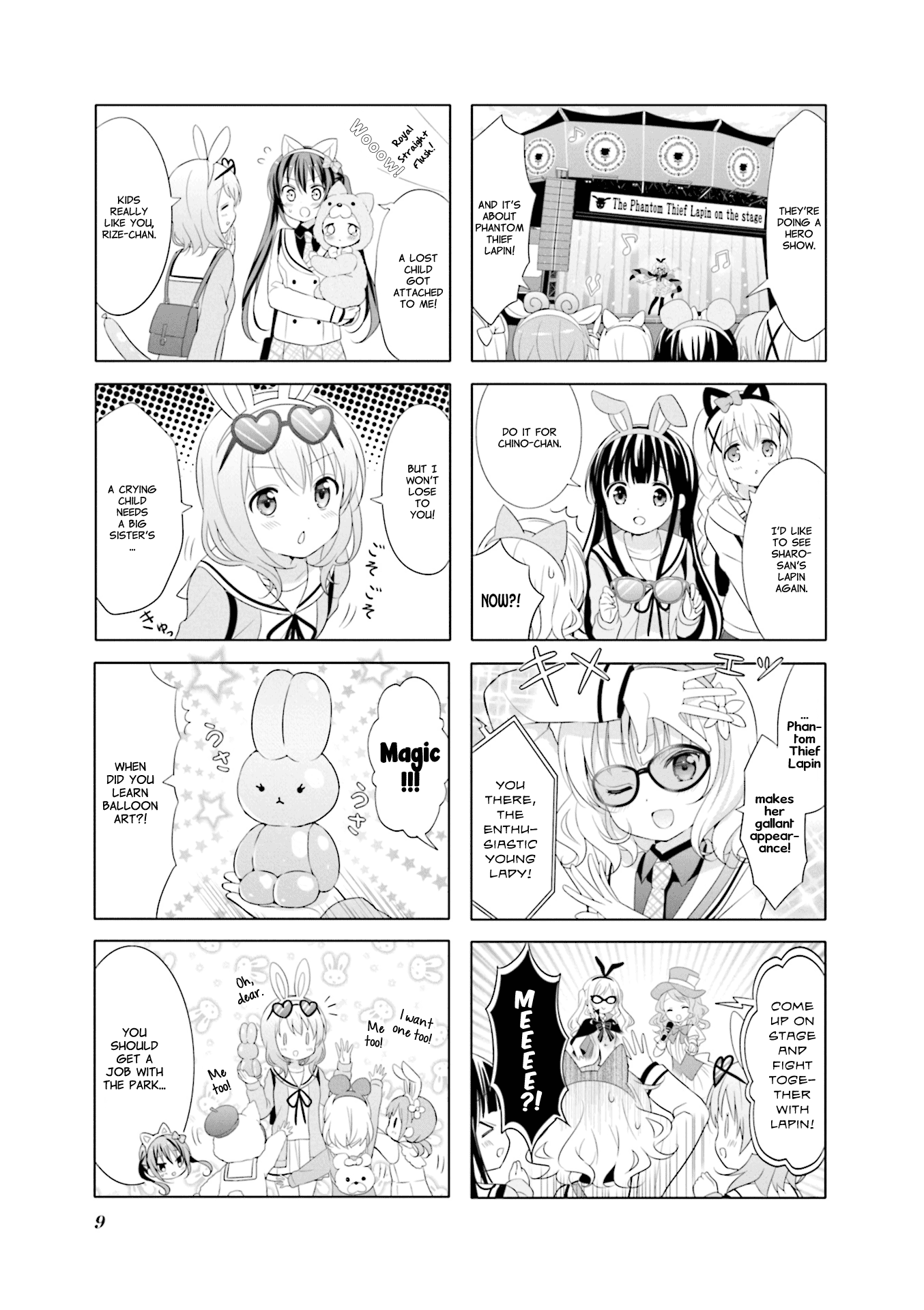 Gochuumon Wa Usagi Desu Ka? - Vol.9 Chapter 109: Treasure Box Roller Coaster