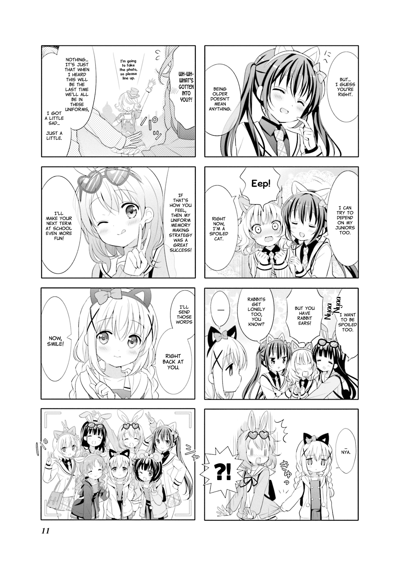 Gochuumon Wa Usagi Desu Ka? - Vol.9 Chapter 109: Treasure Box Roller Coaster