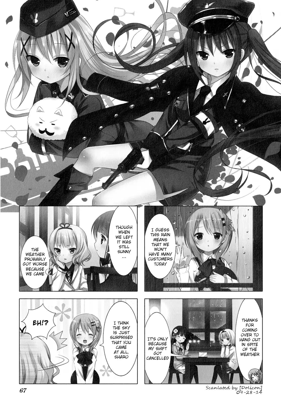 Gochuumon Wa Usagi Desu Ka? - Vol.1 Chapter 8