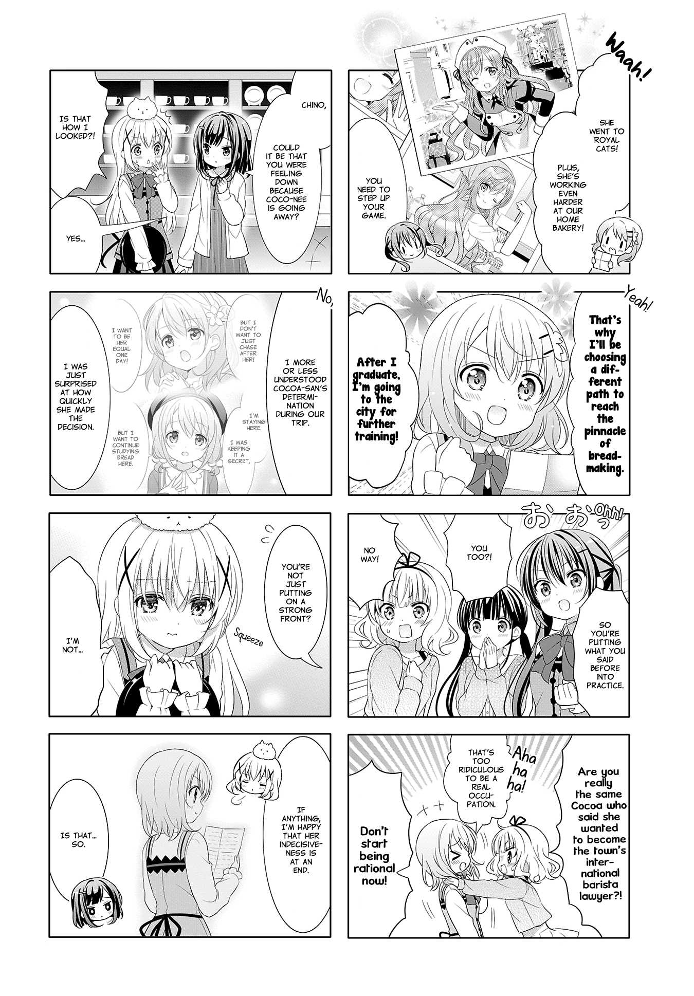 Gochuumon Wa Usagi Desu Ka? - Chapter 134