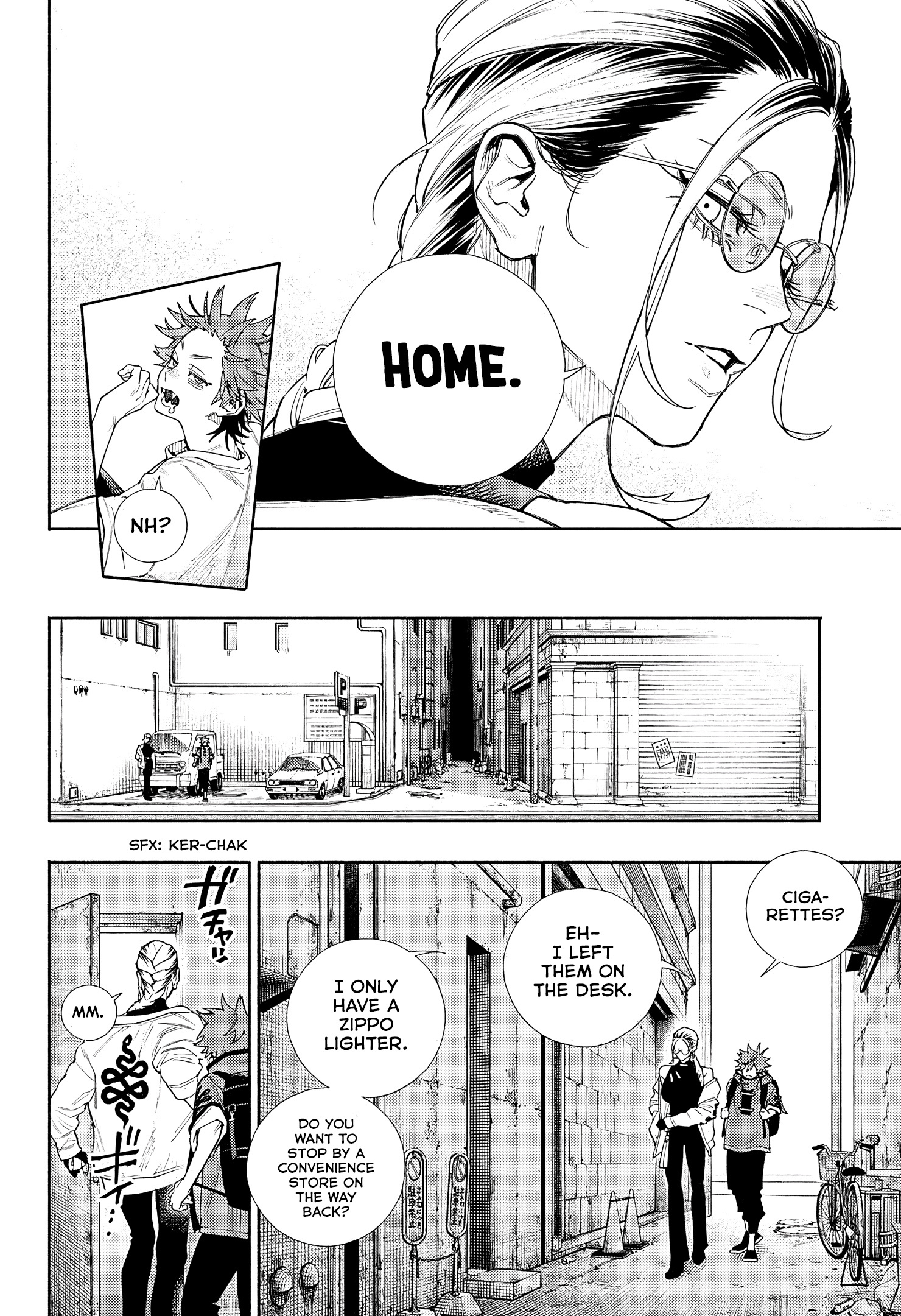 Gokurakugai - Vol.1 Chapter 2: Home