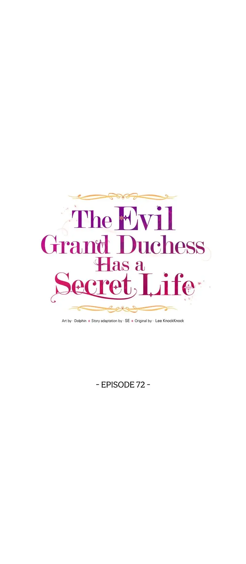 The Evil Grand Duchess Has A Secret Life - Chapter 72