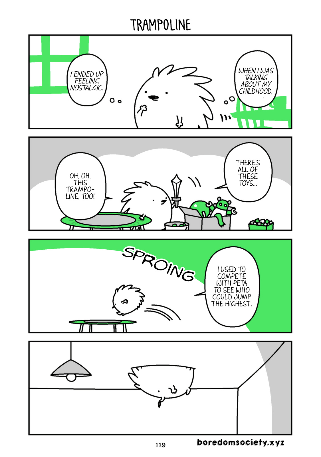 Hedgehog Harry - Chapter 101: Trampoline