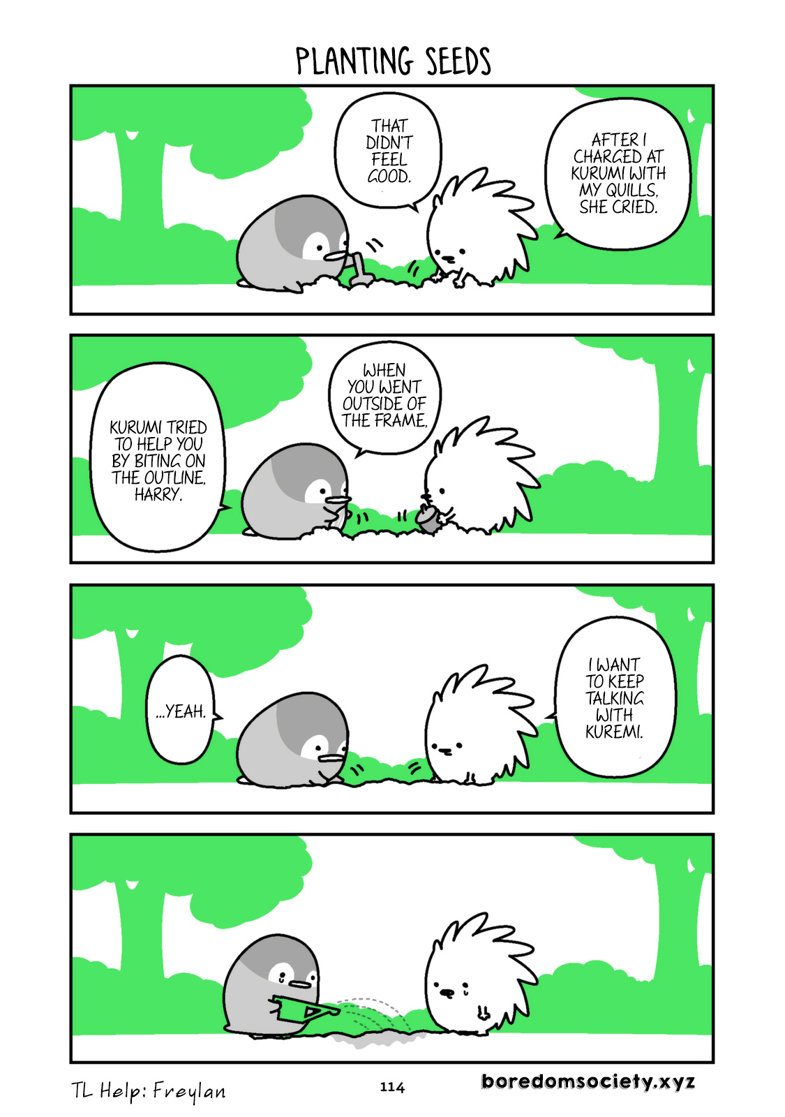 Hedgehog Harry - Chapter 98: Planting Seeds