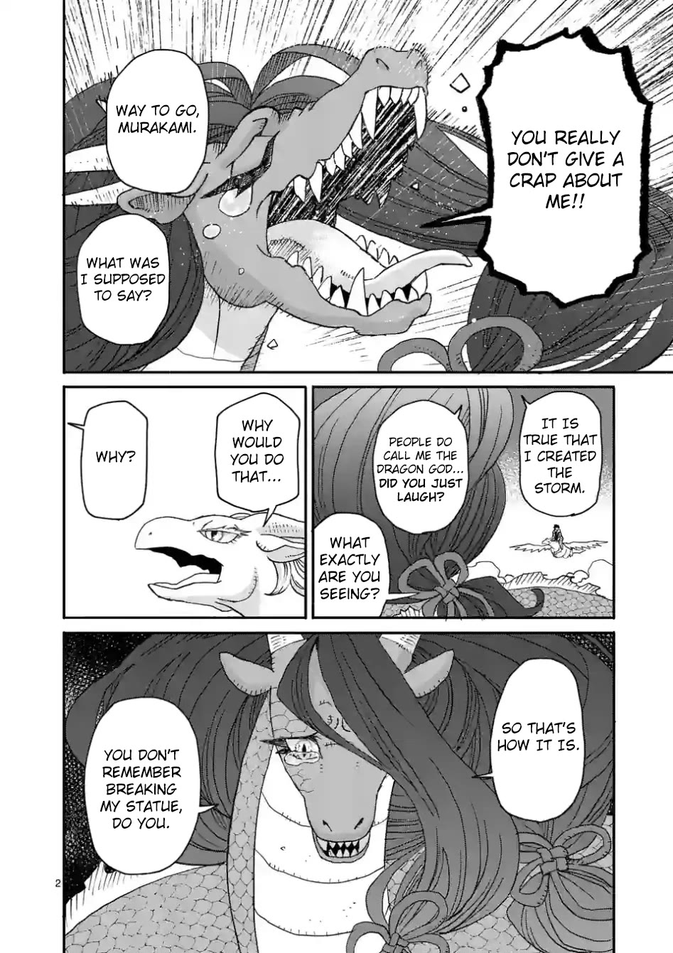 Doragon Yashinatte Kudasai - Chapter 8.1