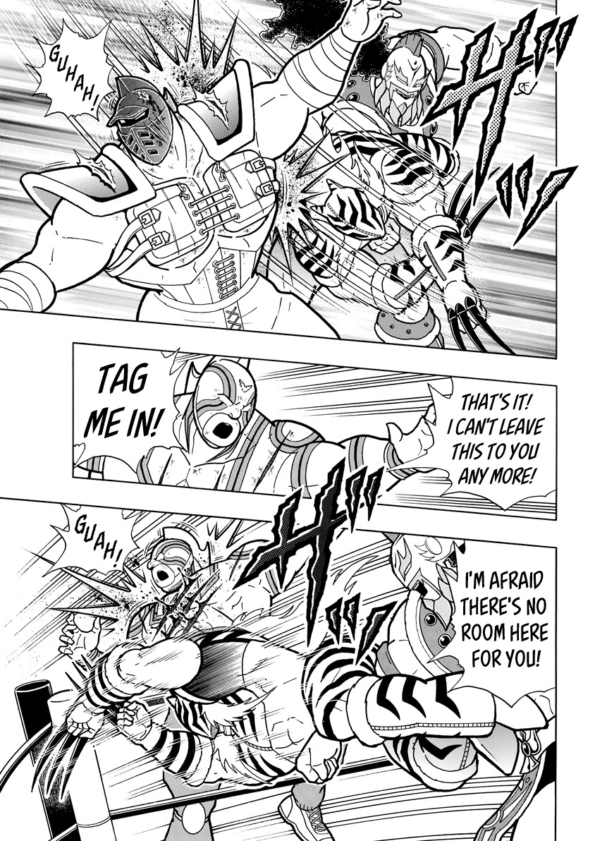 Kinnikuman - Chapter 736: The Rushed Tag Team's Conceit!