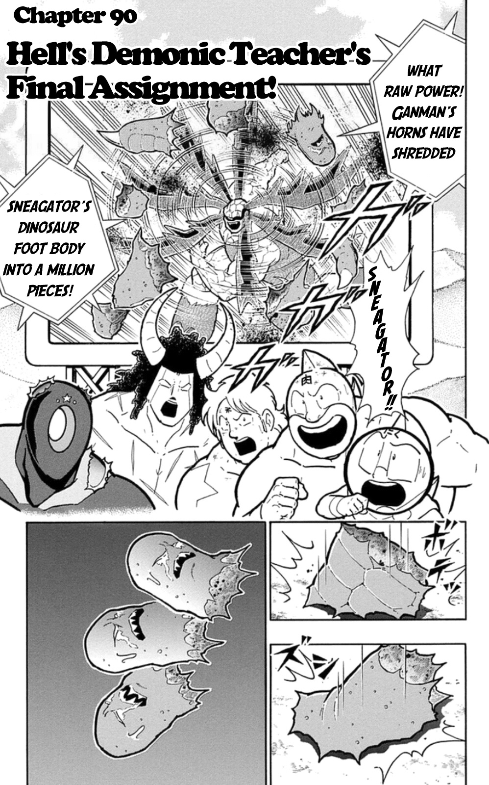 Kinnikuman - Chapter 481: Hell S Demonic Teacher S Final Assignment