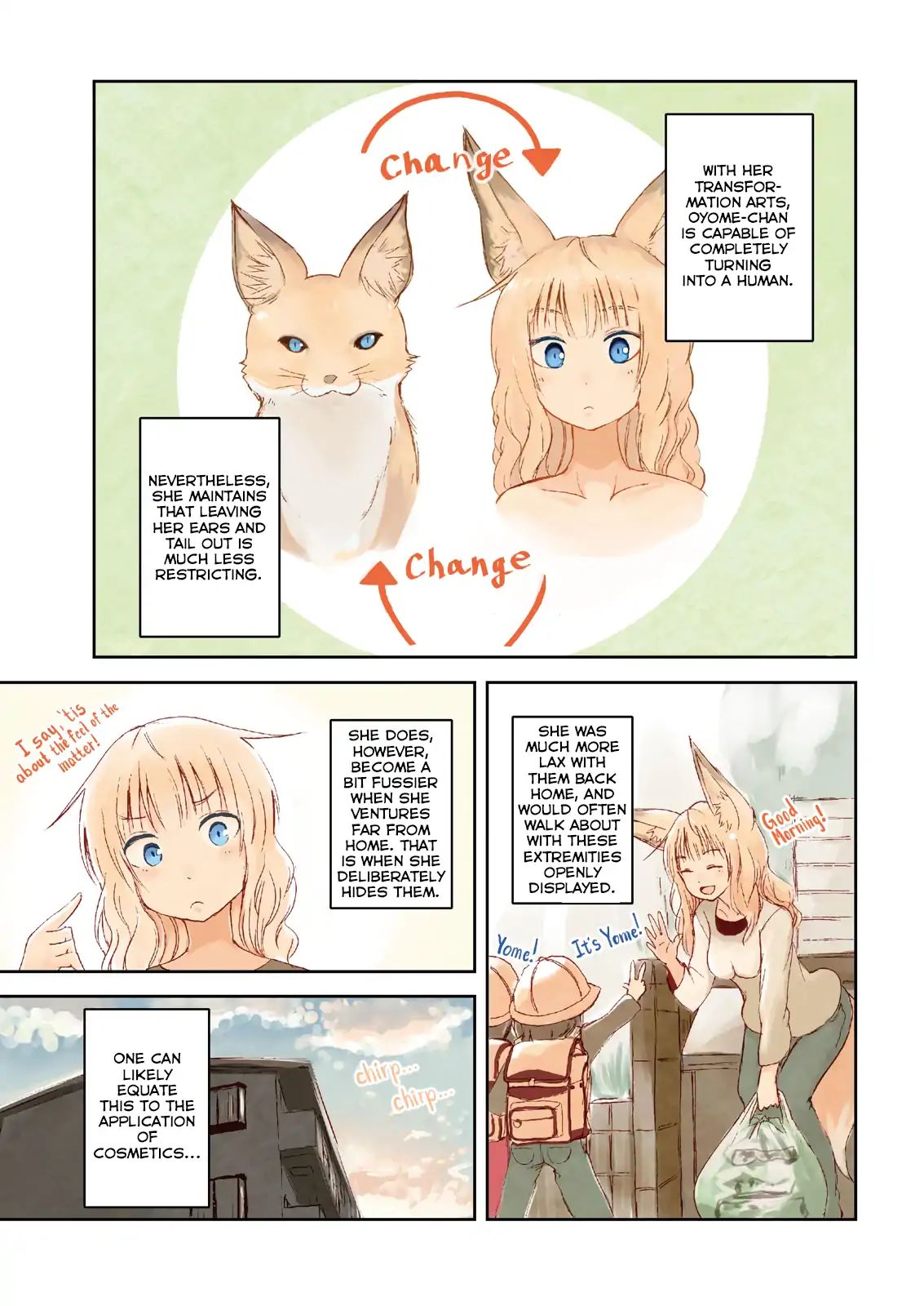 Kitsune No Oyome-Chan - Vol.1 Chapter 3: When I Called My Kitsune Wife To Work