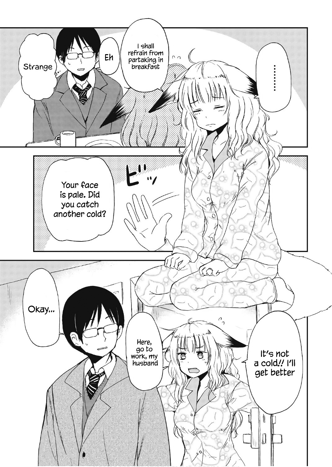 Kitsune No Oyome-Chan - Vol.2 Chapter 11: Comforting My Kitsune Wife