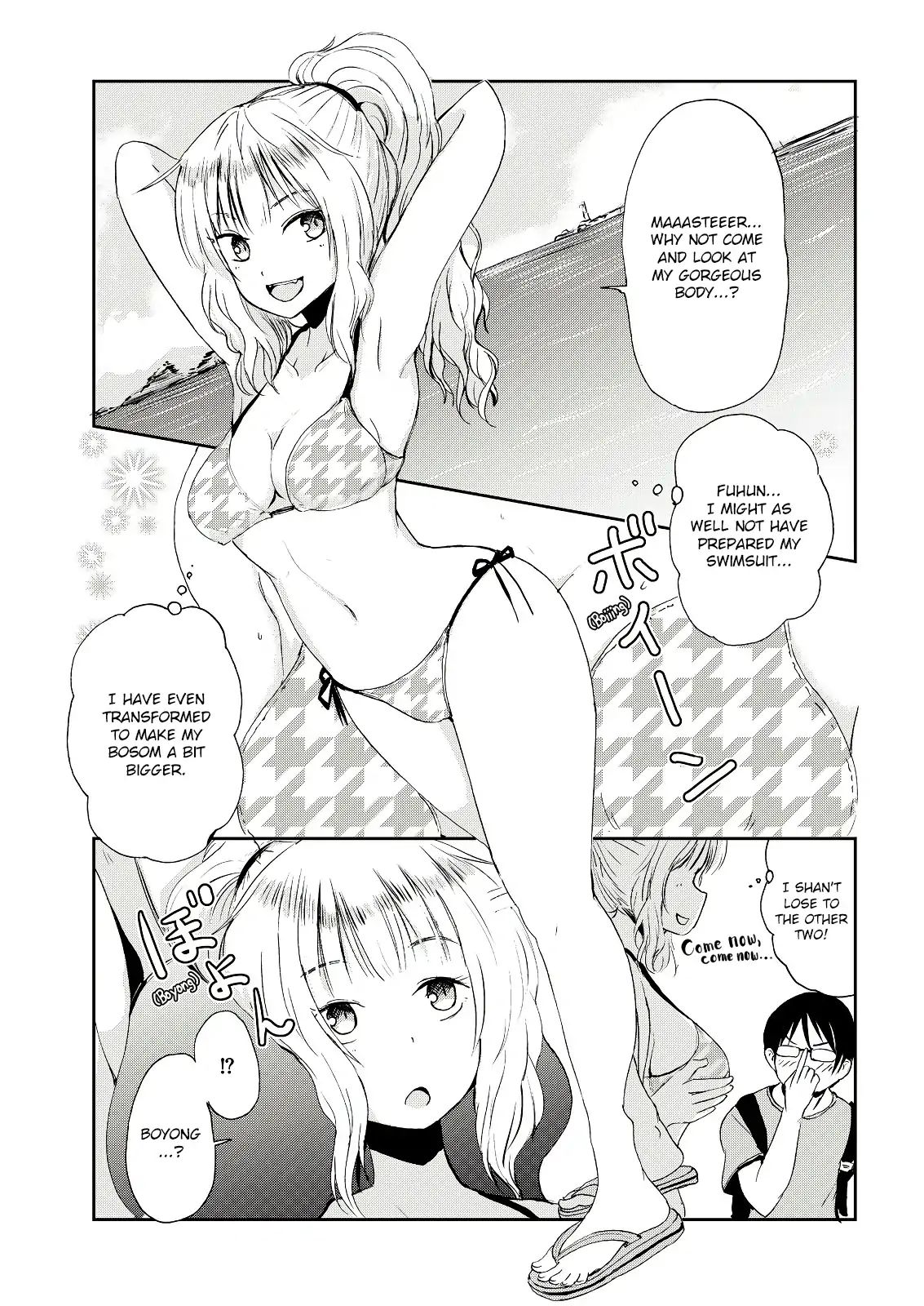 Kitsune No Oyome-Chan - Vol.1 Chapter 4: When My Kitsune Wife And I Went For A Swim In The Ocean