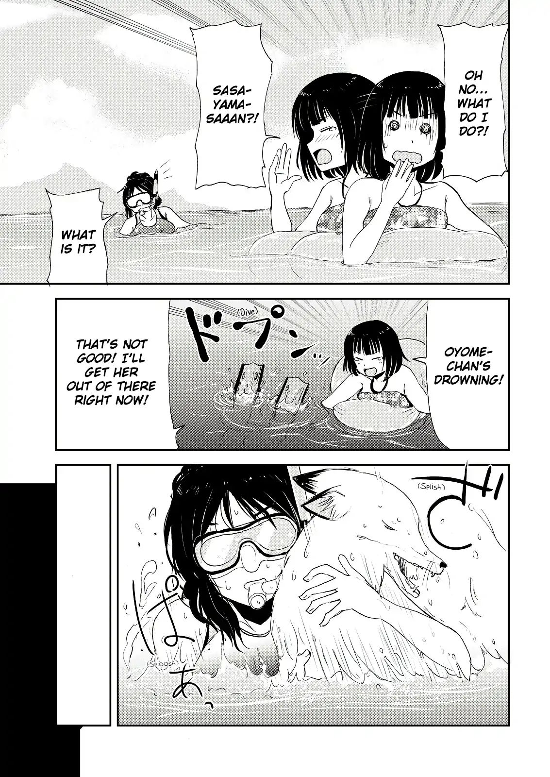 Kitsune No Oyome-Chan - Vol.1 Chapter 4: When My Kitsune Wife And I Went For A Swim In The Ocean