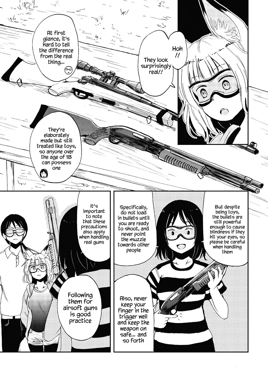 Kitsune No Oyome-Chan - Chapter 17: Oyome-Chan And Learning About Rifles