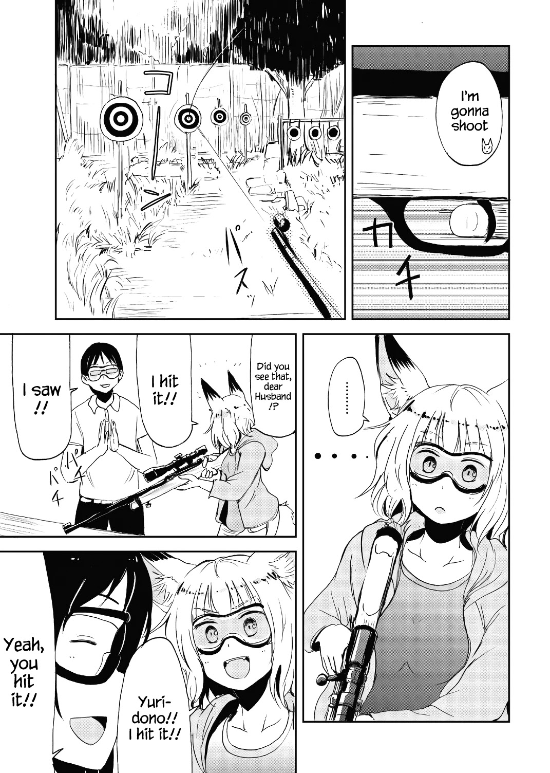 Kitsune No Oyome-Chan - Chapter 17: Oyome-Chan And Learning About Rifles