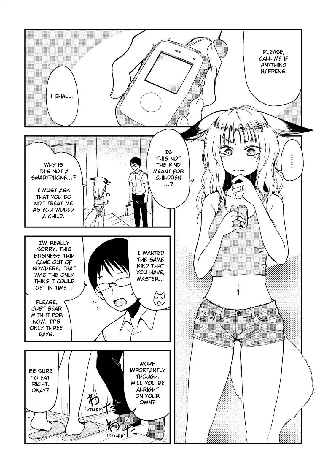 Kitsune No Oyome-Chan - Vol.1 Chapter 5: When I Left The House In My Kitsune Wife's Care