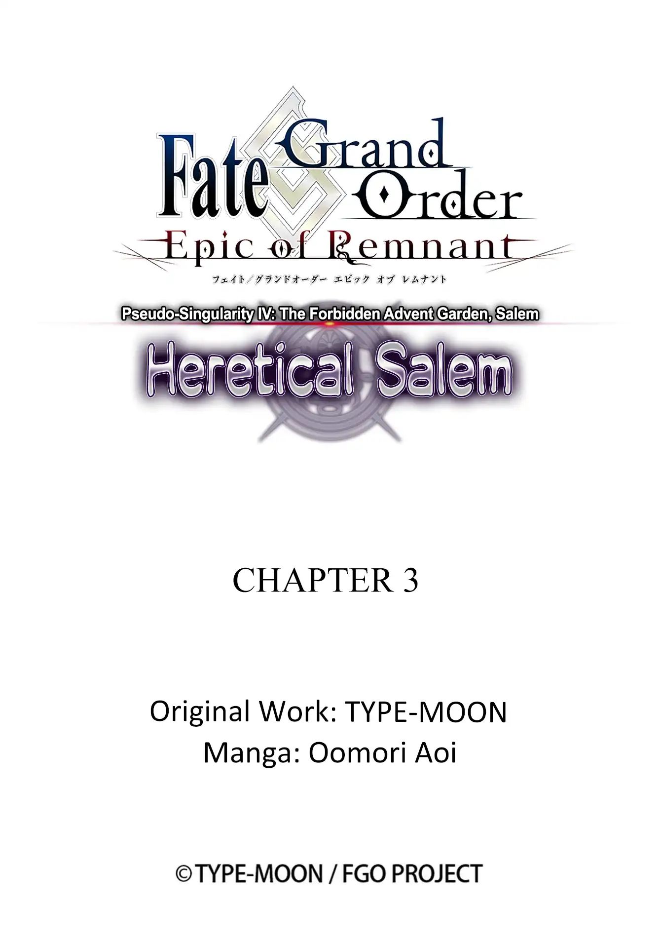 Fate/Grand Order: Epic Of Remnant - Subspecies Singularity Iv: Taboo Advent Salem: Salem Of Heresy - Chapter 3: Unknot: Before Dawn 2