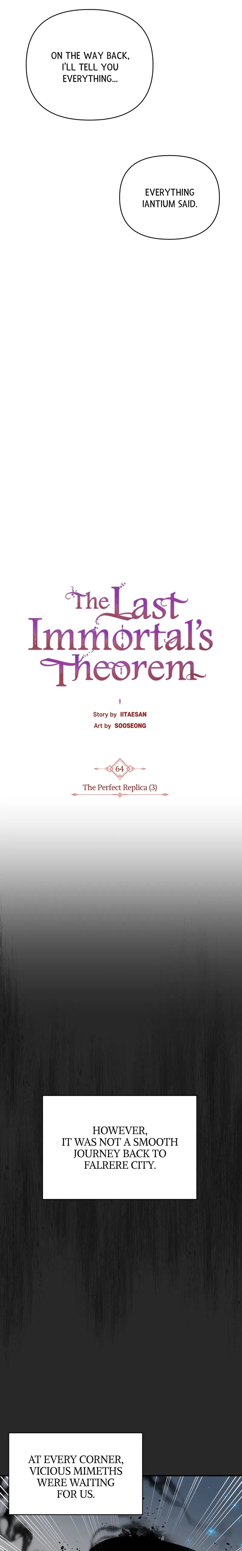 The Last Immortal’s Theorem - Chapter 64