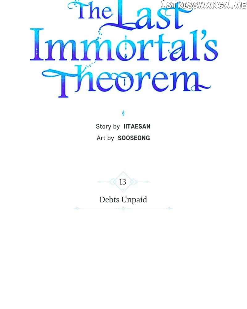 The Last Immortal’s Theorem - Chapter 13