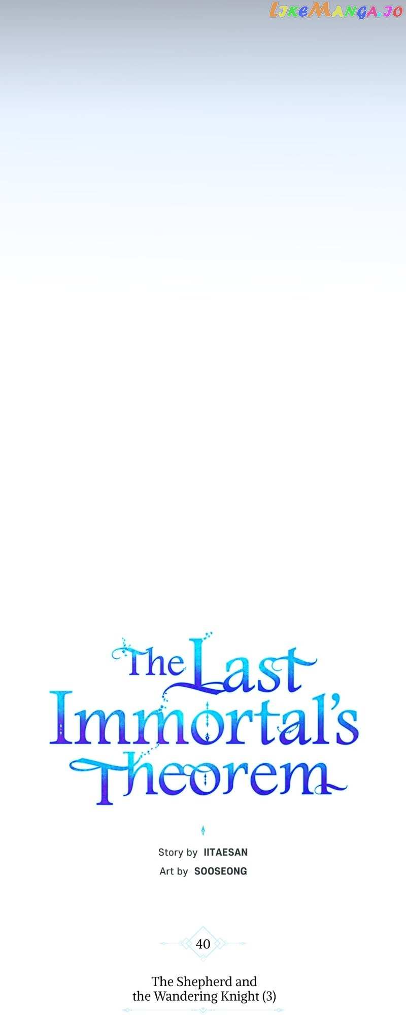 The Last Immortal’s Theorem - Chapter 40