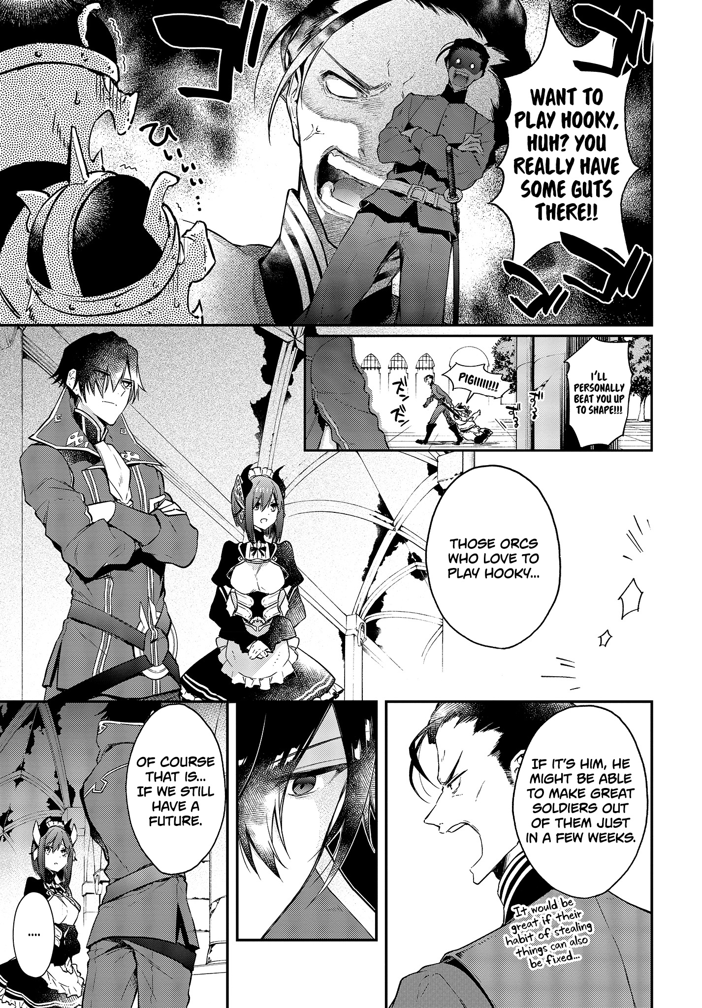 Realist Maou Niyoru Seiiki Naki Isekai Kaikaku - Chapter 4