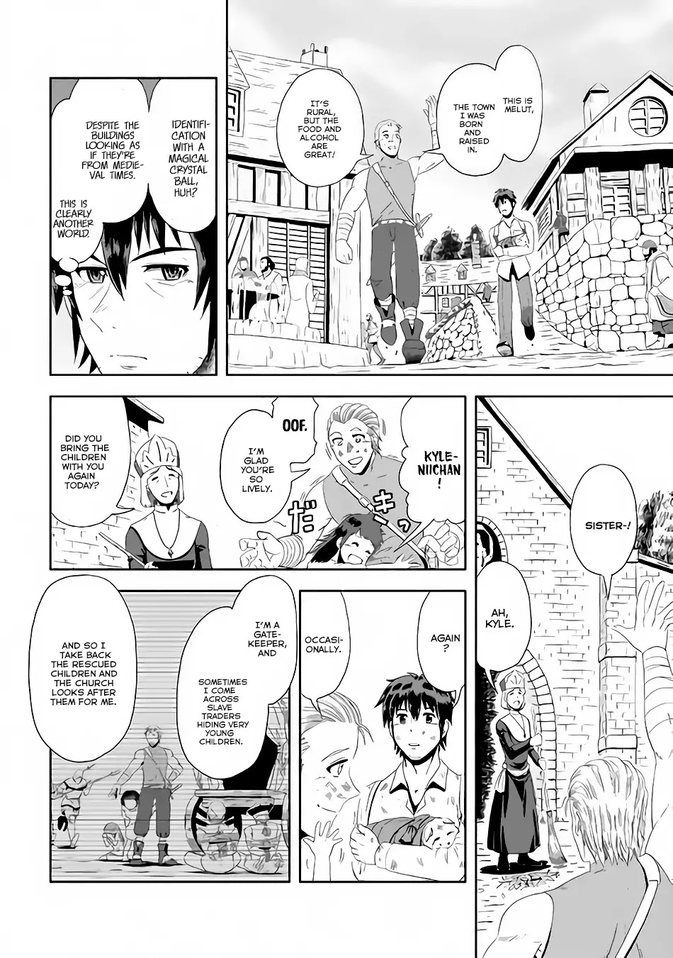 Isekai Ni Tobasareta Ossan Wa Doko E Iku? - Chapter 1