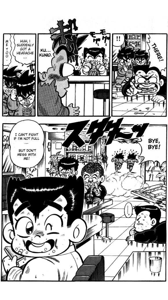 Kunio-Kun - Vol.1 Chapter 6 : Can T We Fight If We Become Hungry?