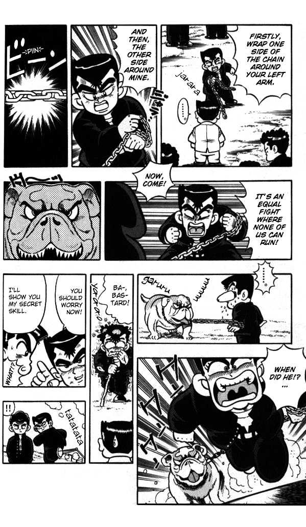 Kunio-Kun - Vol.1 Chapter 3 : Kunio Vs Yamada Careless Fight