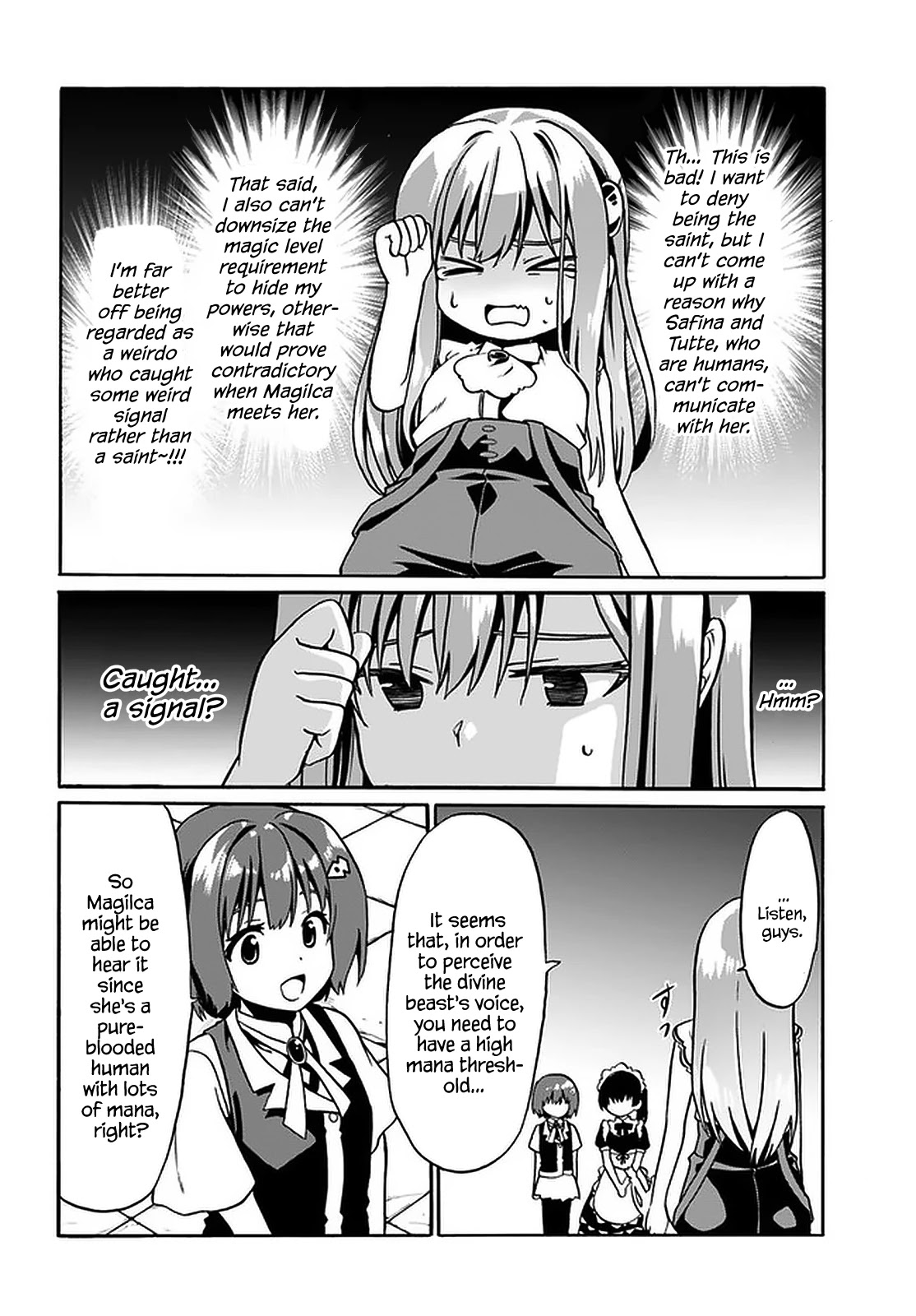 Douyara Watashi No Karada Wa Kanzen Muteki No You Desu Ne - Chapter 33