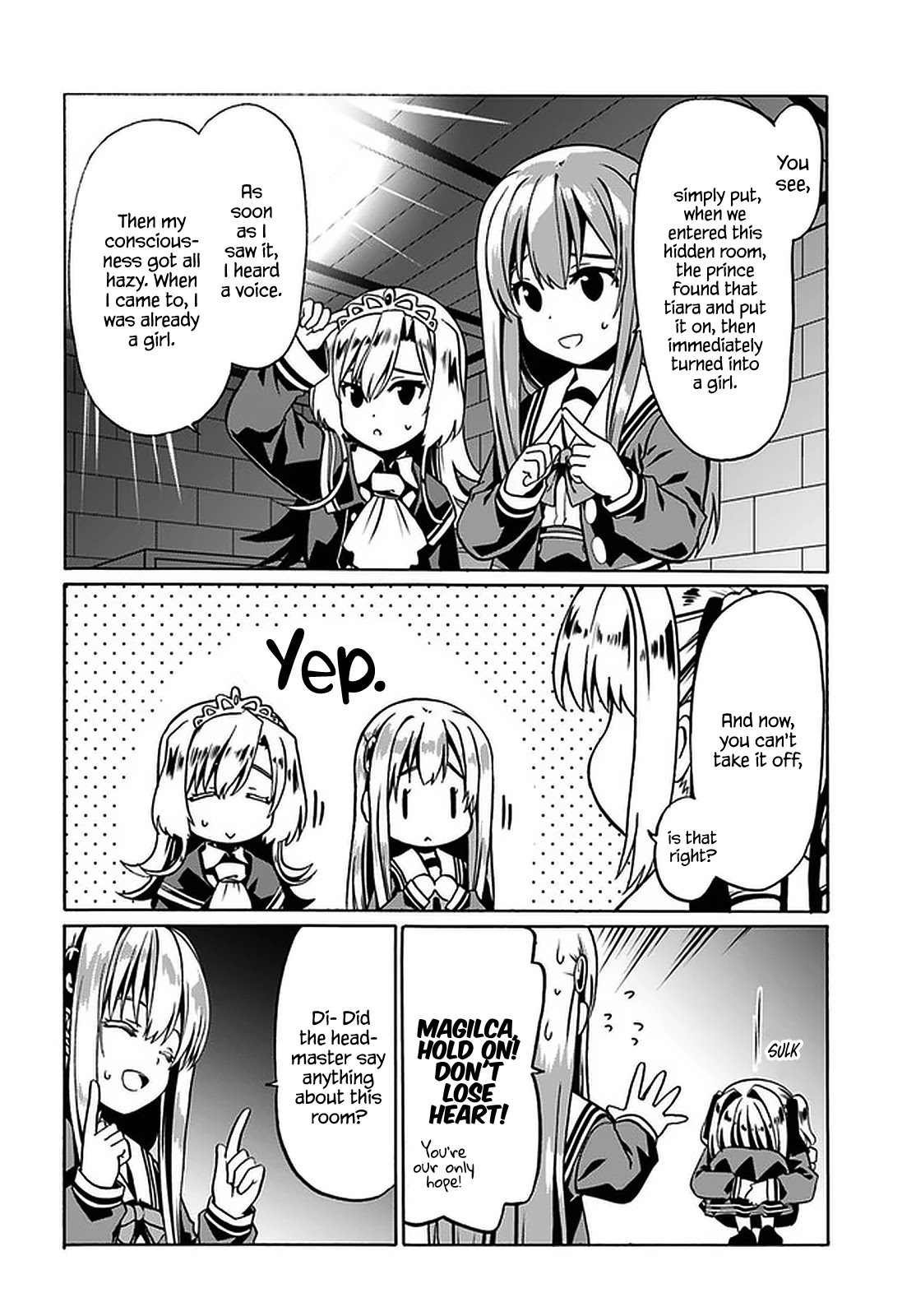 Douyara Watashi No Karada Wa Kanzen Muteki No You Desu Ne - Chapter 38