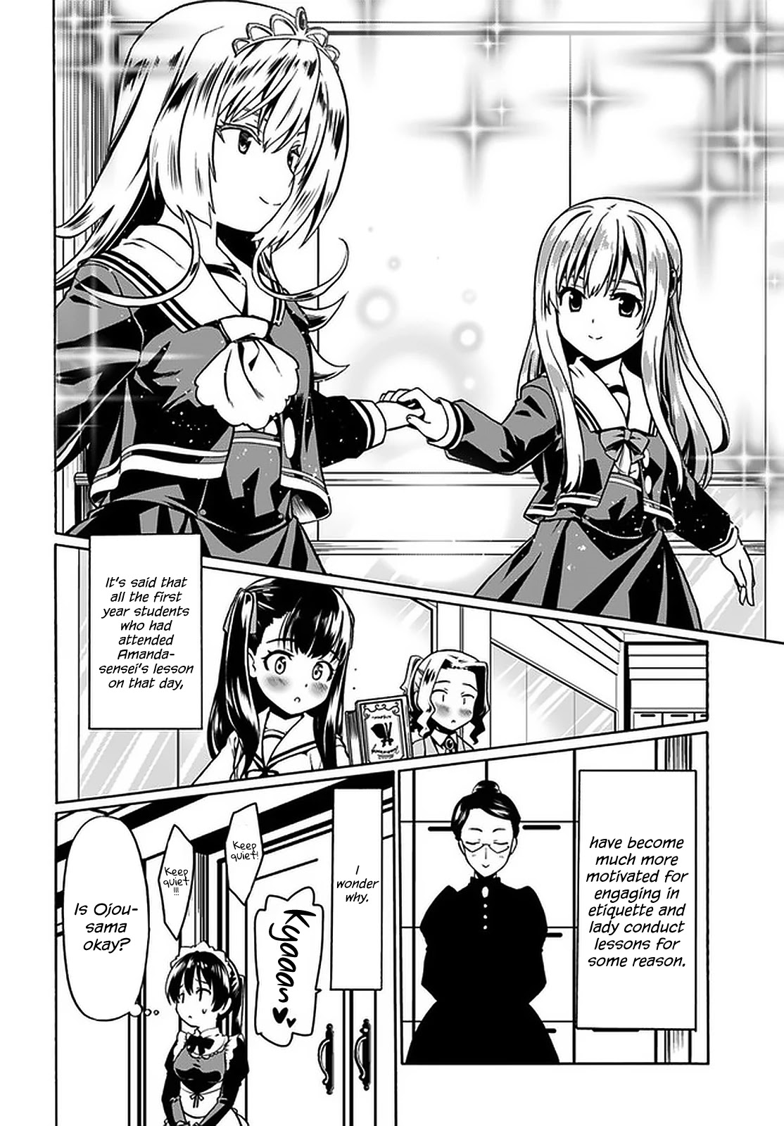 Douyara Watashi No Karada Wa Kanzen Muteki No You Desu Ne - Chapter 38